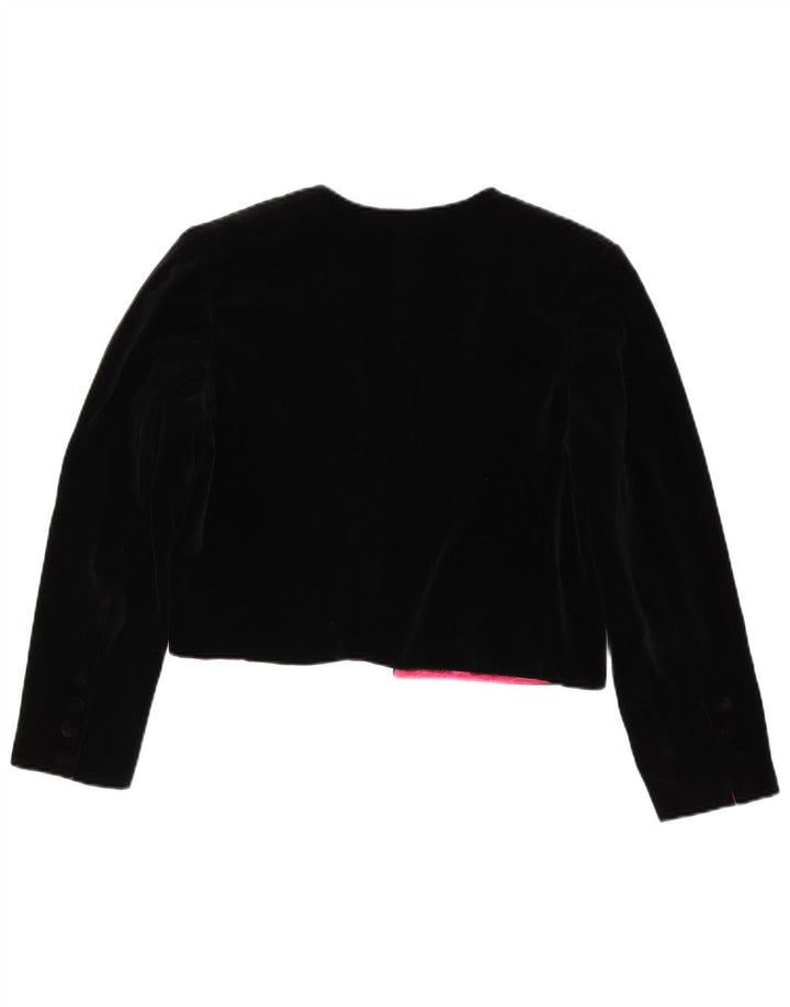Jachetă Bolero deschisă pentru femei Luisa Spagnoli IT 44 bumbac mediu negru