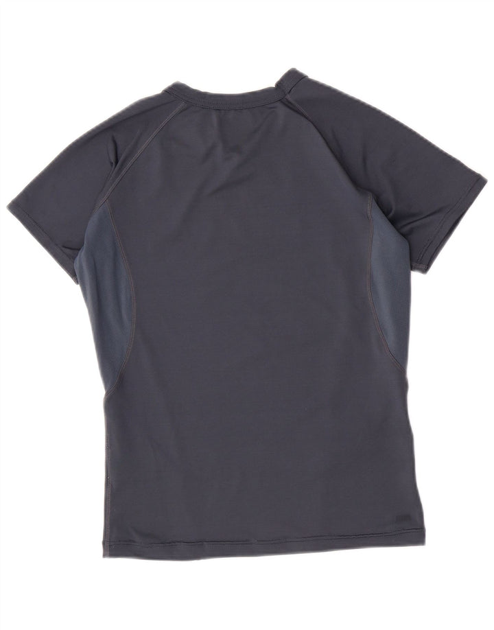 Tricou pentru băieți Reebok Top 11-12 ani, gri, poliester color bloc