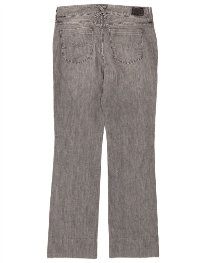 TOMMY HILFIGER Blugi drepti pentru femei W28 L30 bumbac gri