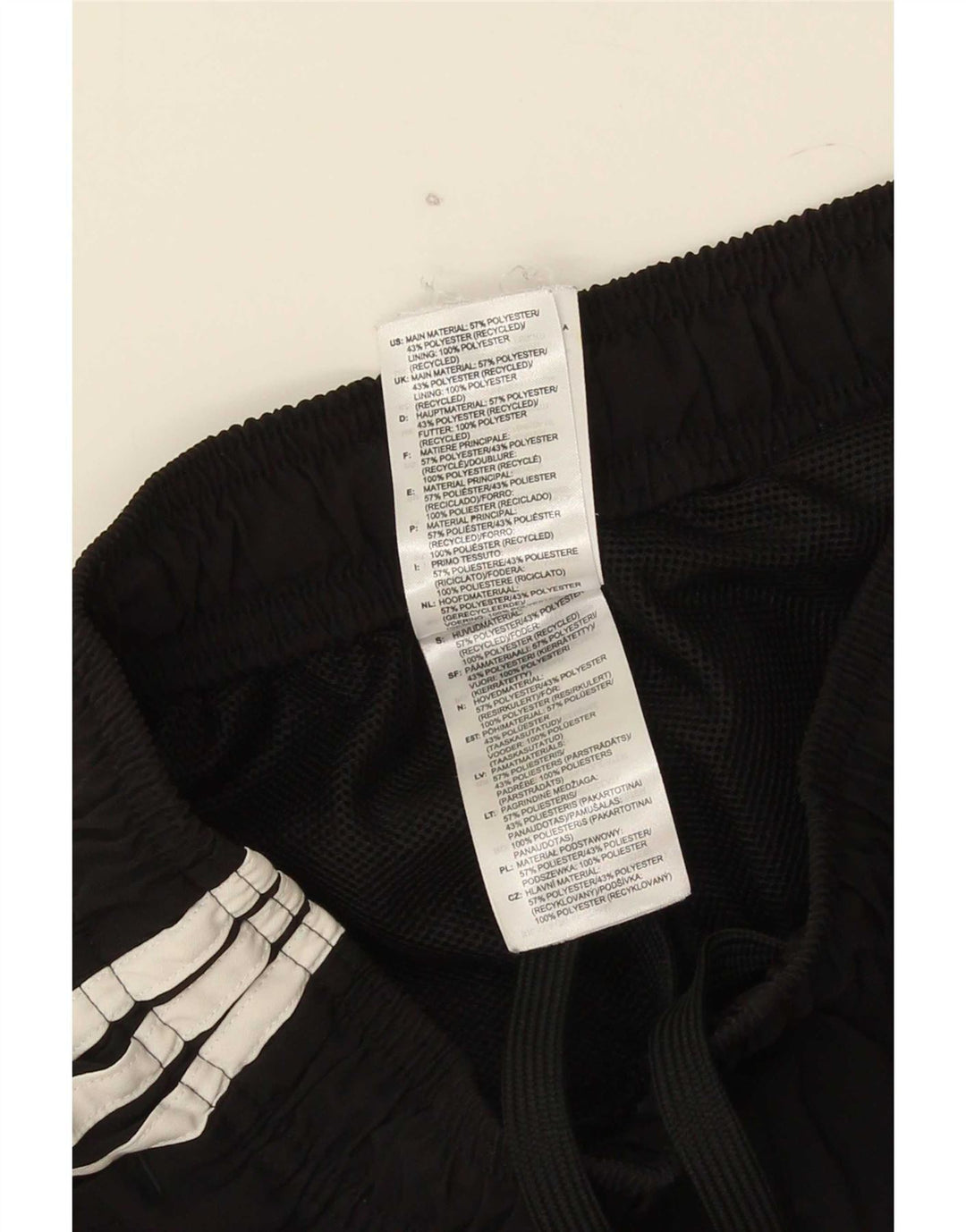 Pantaloni scurți sport pentru bărbați Adidas XS poliester negru