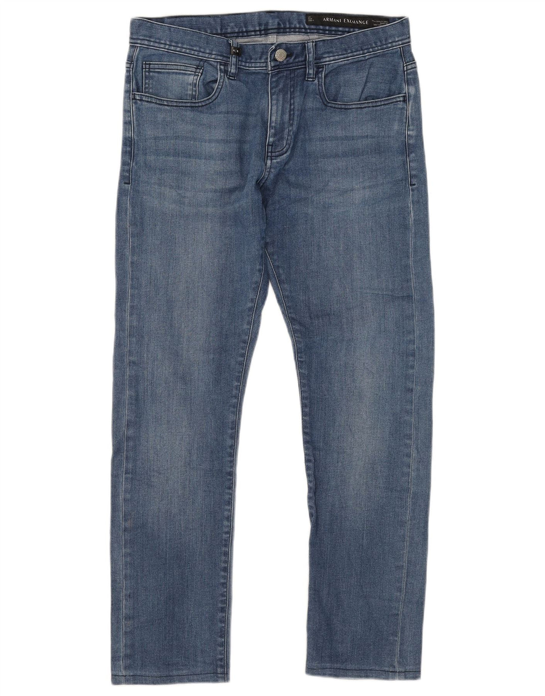 ARMANI EXCHANGE Blugi Slim Bărbați W31 L28 Bumbac Albastru