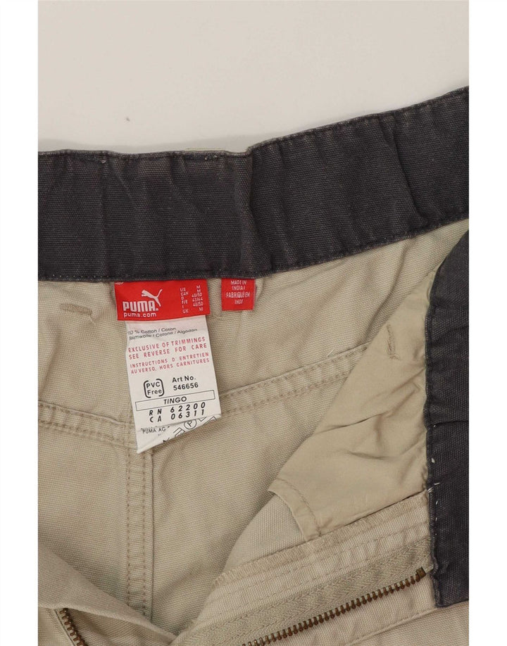 Pantaloni scurți cargo Puma pentru bărbați, mediu W32, bumbac gri