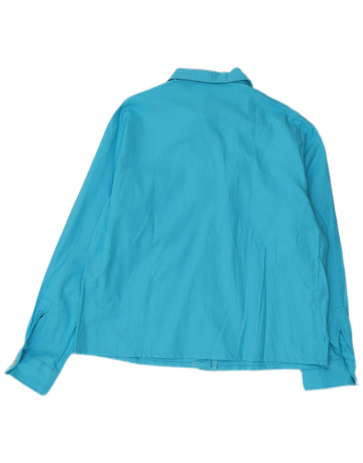 Cămașă Vintage pentru femei IT 46 Large Blue