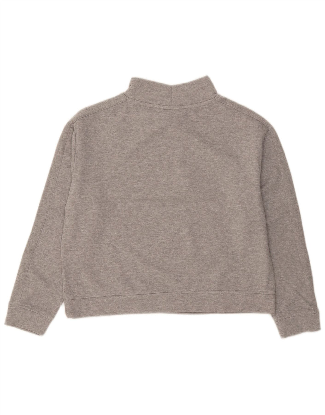 Pulover oversize crop pentru femei Tommy Hilfiger UK 10 mic gri