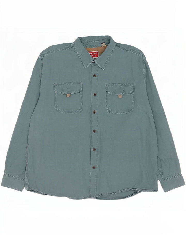 Cămașă pentru bărbați Wrangler XL Bumbac Albastru