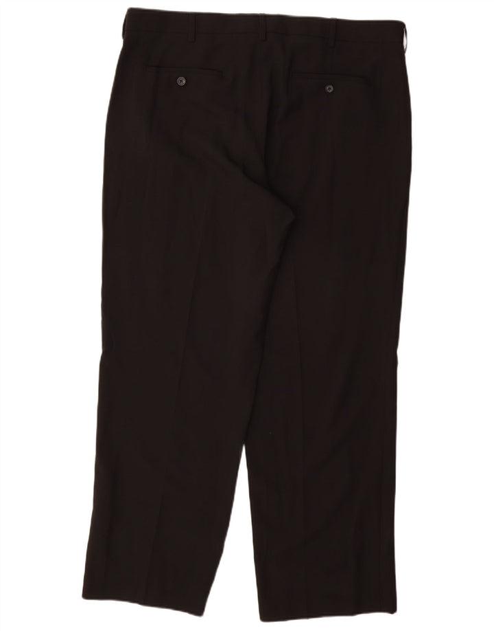 Pantaloni drepți pentru bărbați IZOD L38 L30 Poliester negru