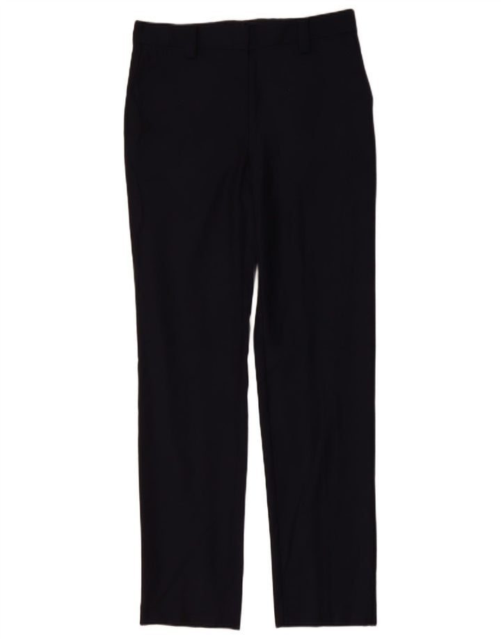 MARKS & SPENCER Pantaloni de costum pentru femei UK 10 Small W32 L33 Bleumarin