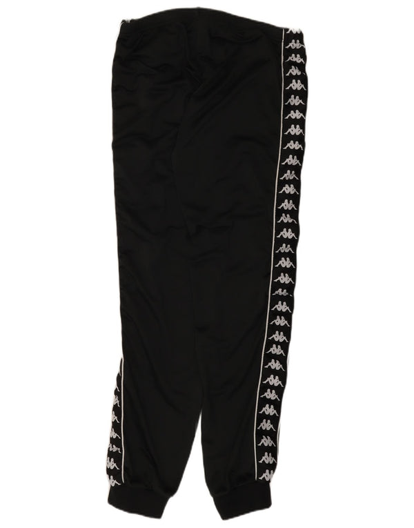 Pantaloni de trening cu grafic pentru femei Kappa Pantaloni de jogging UK 14 Large Black