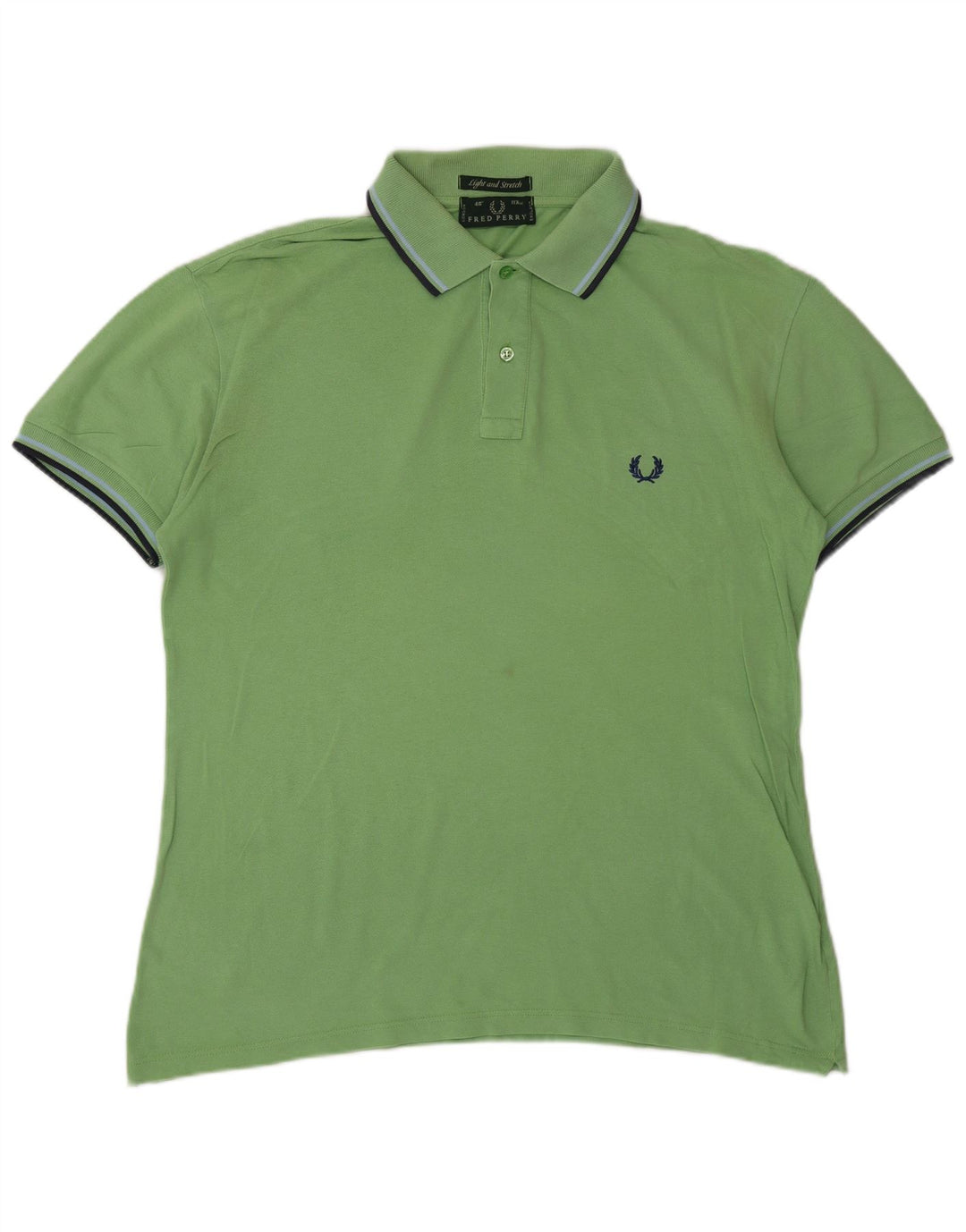 FRED PERRY Tricou polo pentru bărbați, verde mare