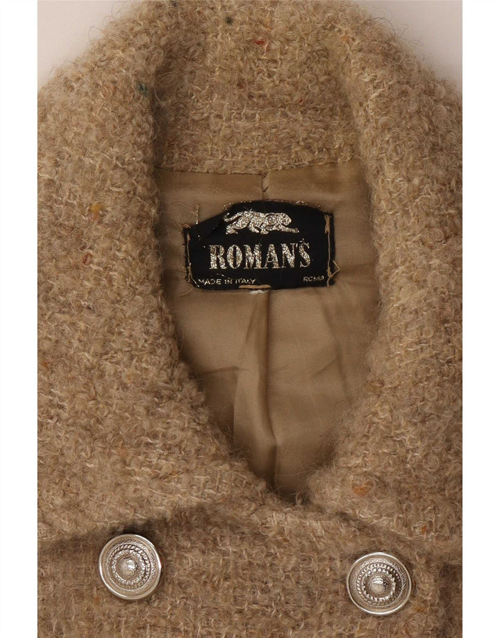 Palton pentru damă Roman's UK 10 Mic bej pete lână