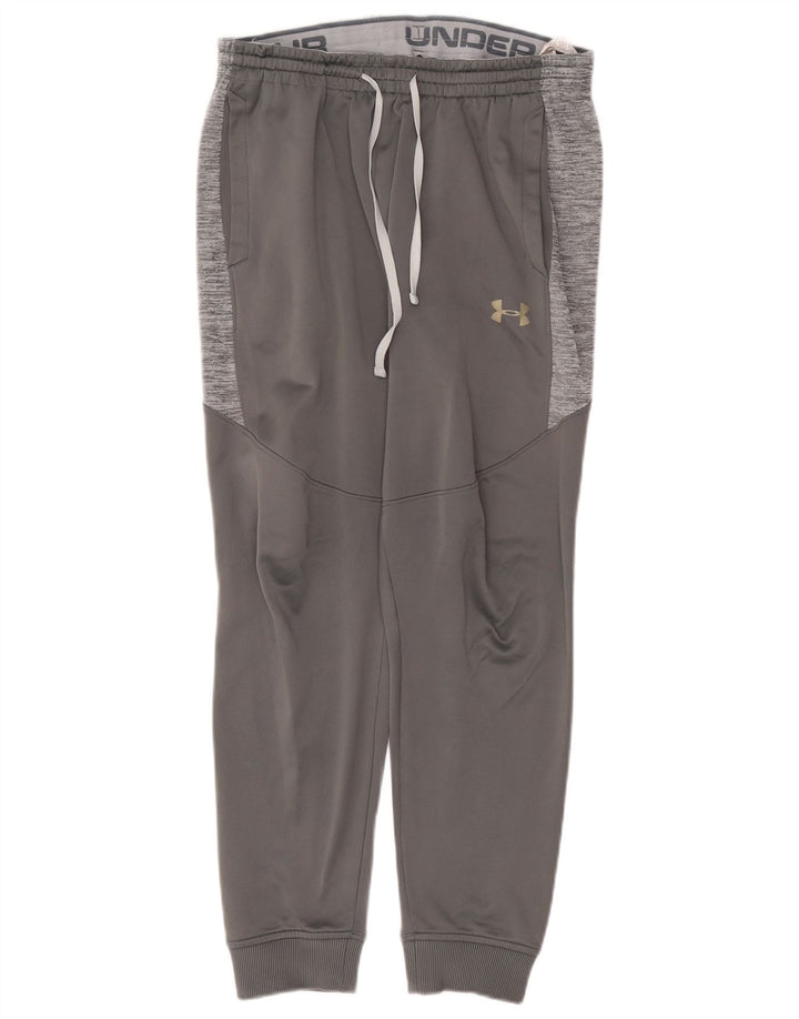 Pantaloni de trening Under Armour Cold Gear pentru bărbați, gri mediu