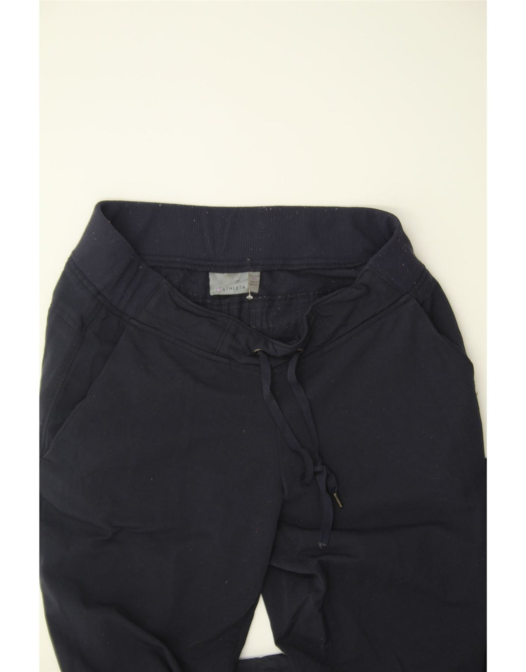 ATHLETA Womens Tracksuit Trousers US 6 Medium  Navy Blue Polyester Vintage Athleta and Second-Hand Athleta from Messina Hembry 