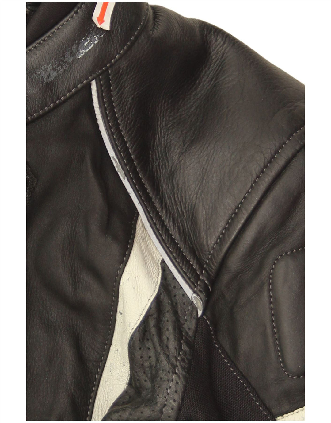 Jachetă Probiker Crop Racer pentru femei EU 38 Medium Black Colorblock