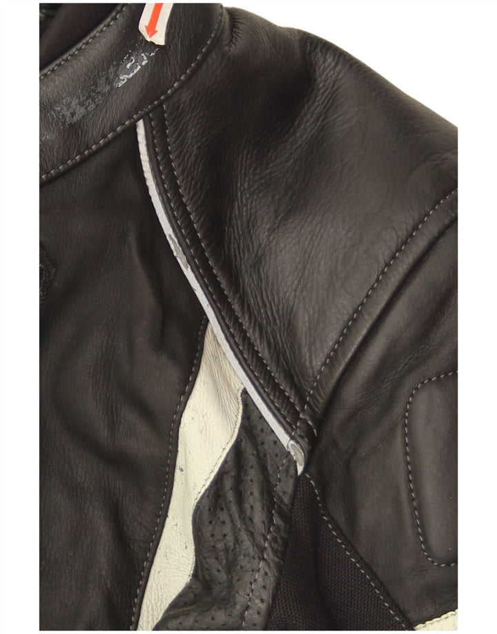 Jachetă Probiker Crop Racer pentru femei EU 38 Medium Black Colorblock