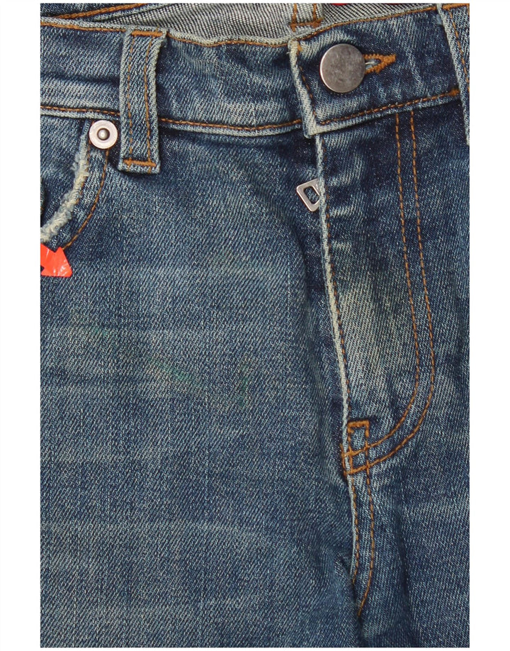 Blugi skinny pentru femei Prada L26 L32 bumbac bleumarin