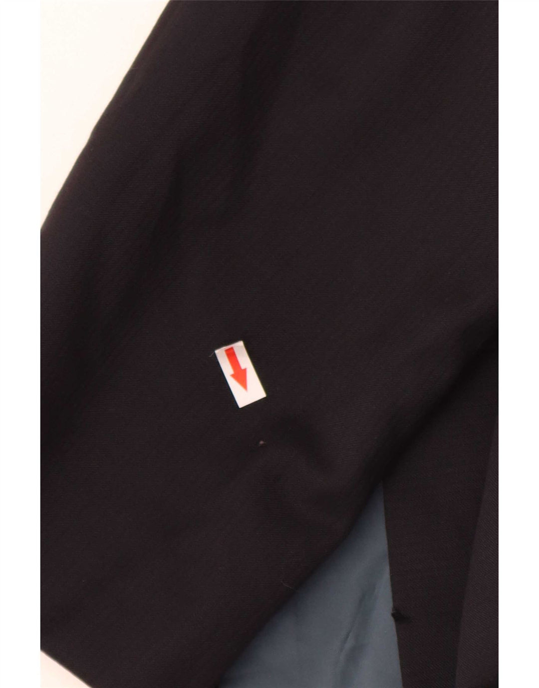 Blazer pentru bărbați Hugo Boss, cu 2 nasturi, UK 42 XL, lână cu dungi, albastru bleumarin