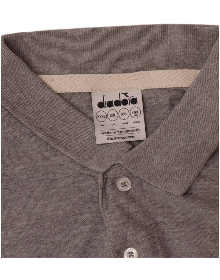 Tricou polo pentru bărbați Diadora 2XL gri