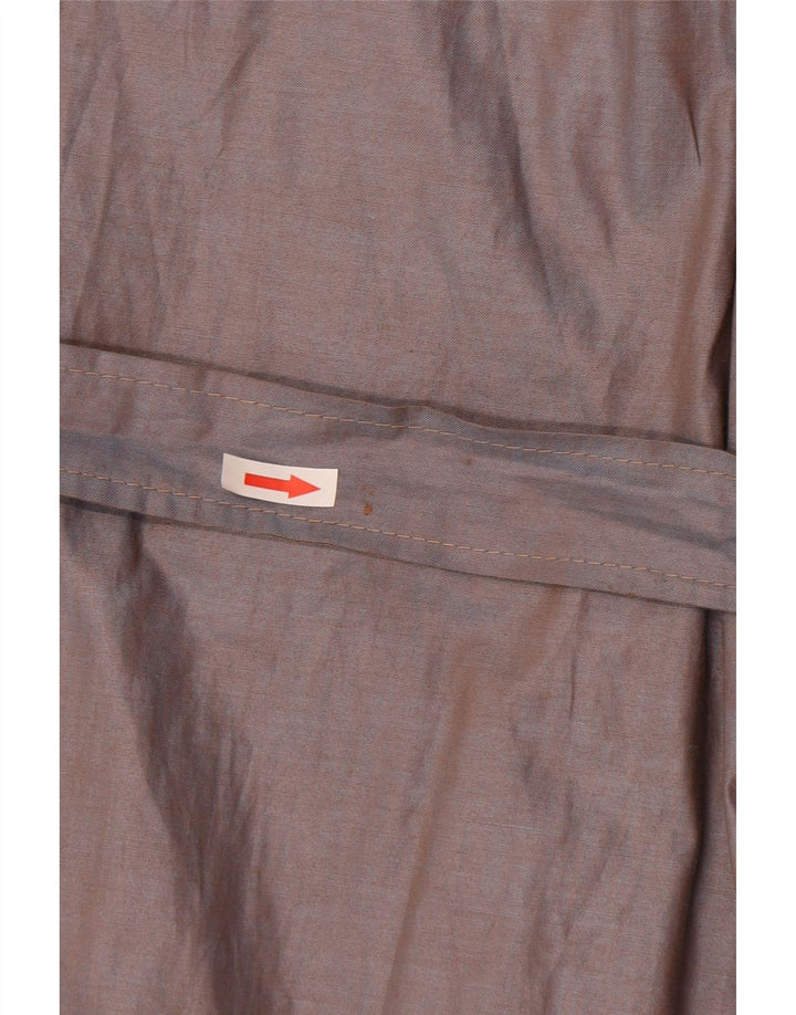 Pardesiu vintage pentru femei IT 46 mare bumbac maro