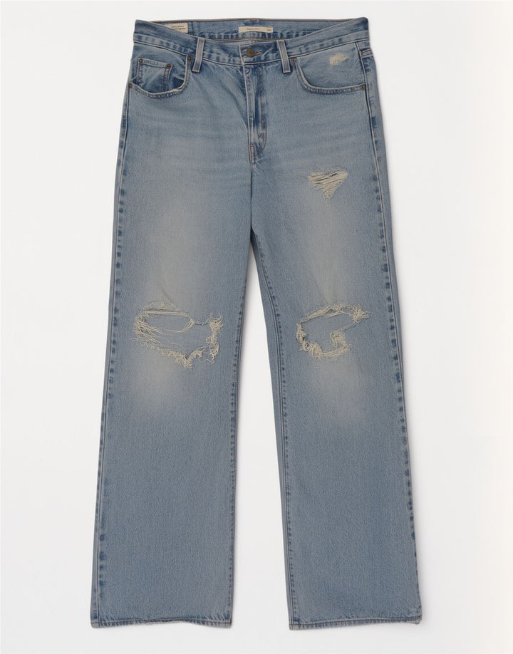 Blugi Levi's pentru femei Distressed Bootcut W29 L33 Bumbac albastru