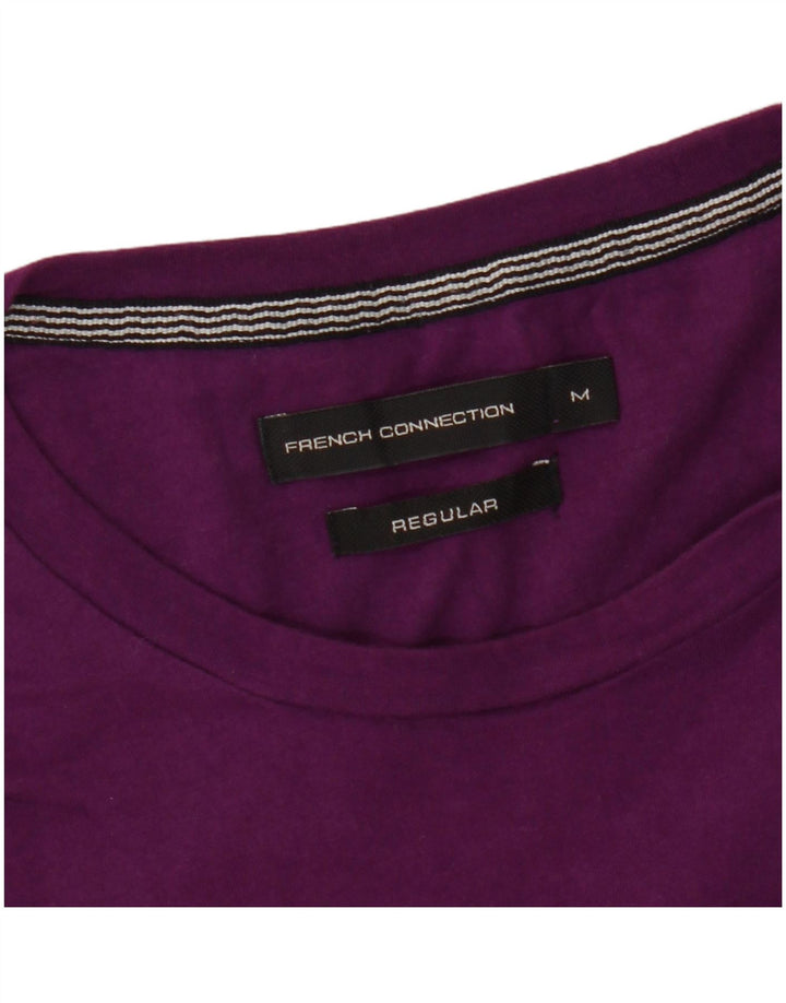 Tricou obișnuit pentru bărbați French Connection Top mediu violet
