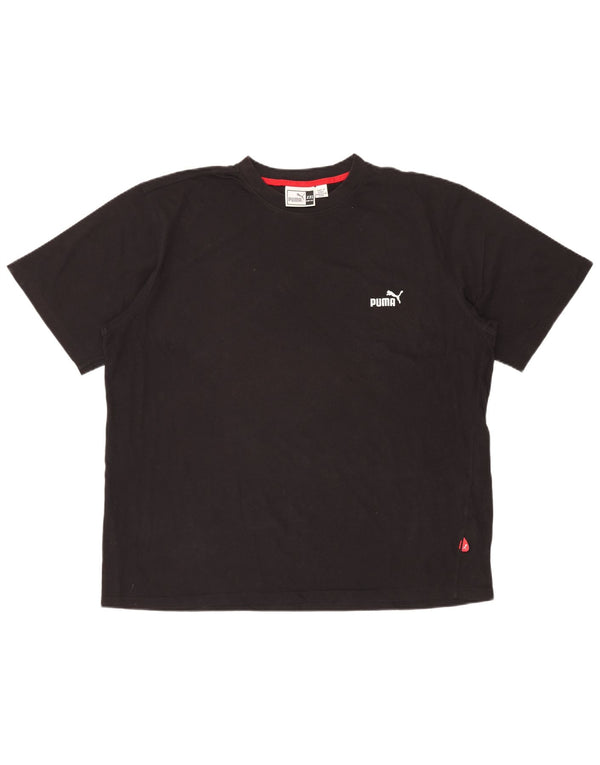 Tricou pentru bărbați PUMA Top 2XL bumbac negru