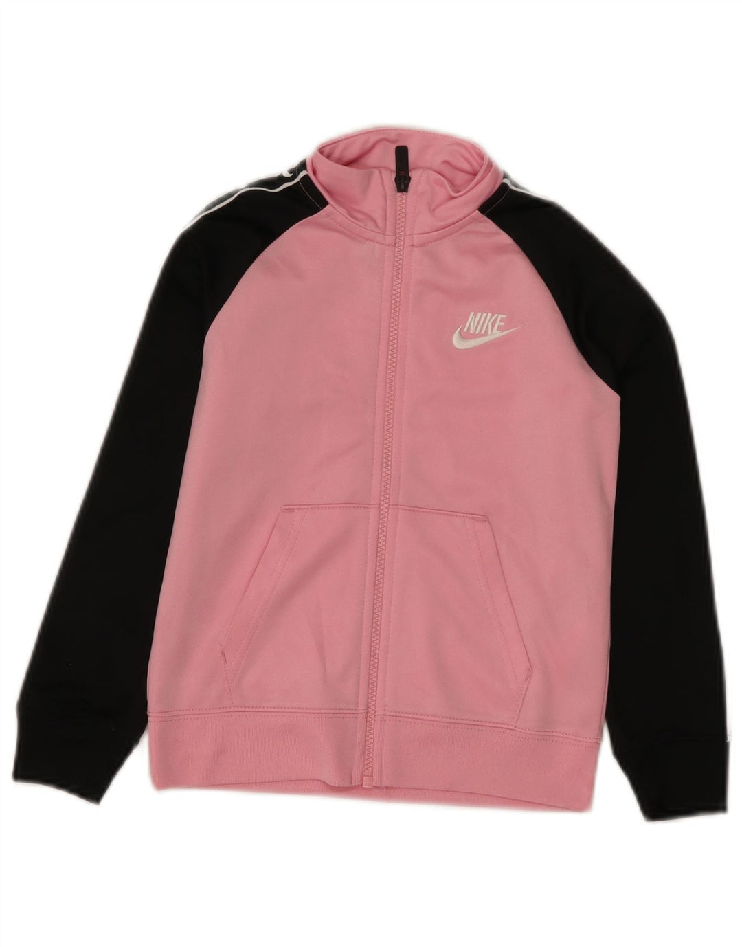 Jachetă de trening pentru fete Nike 5-6 ani Roz mediu Poliester bloc de culoare