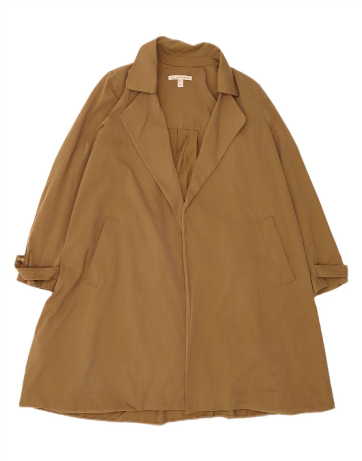 Trenci deschis pentru femei vintage UK 10 mic maro