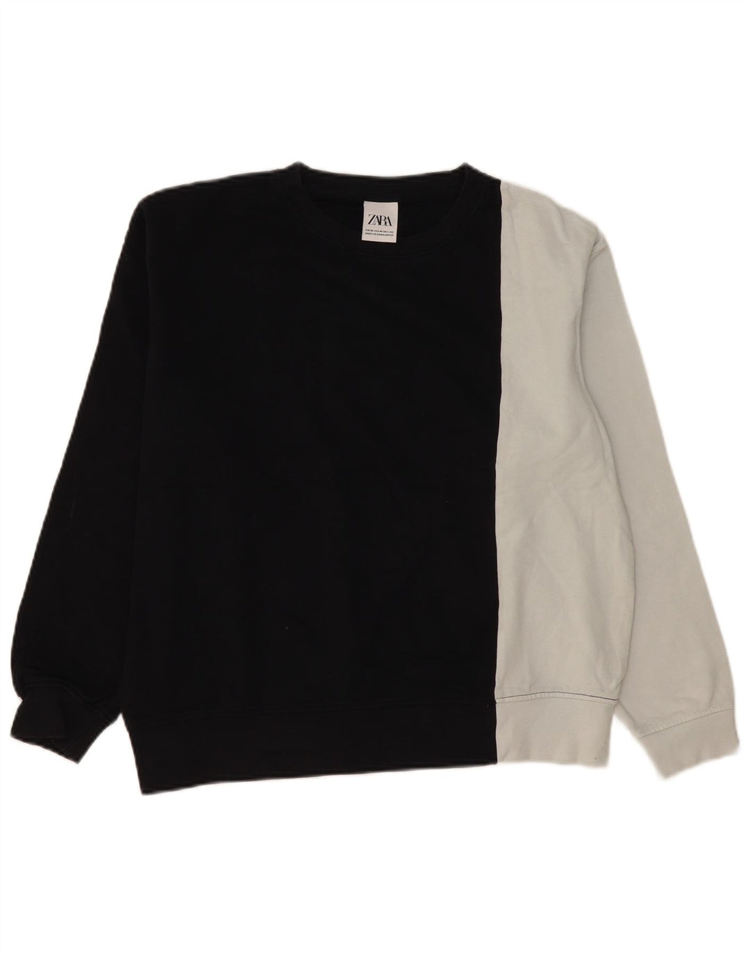 Pulover pentru bărbați Zara Pulover Medium Black Colorblock