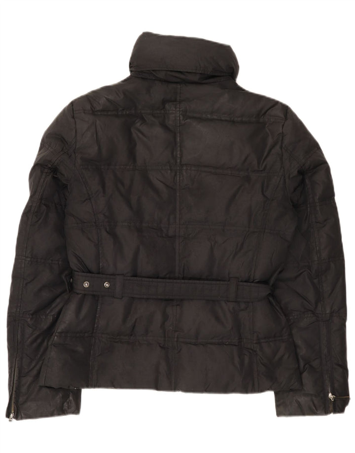 Jachetă căptușită pentru femei Zara UK 14 Large Black