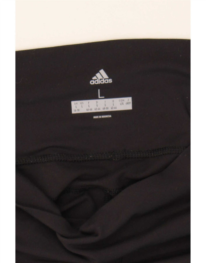 Leggings pentru femei Adidas UK 16/18 Large Black