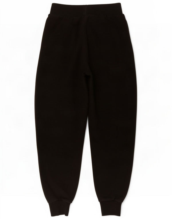 Zara Womens Trening Pantaloni Joggeri UK 12 Medium Black Bumbac