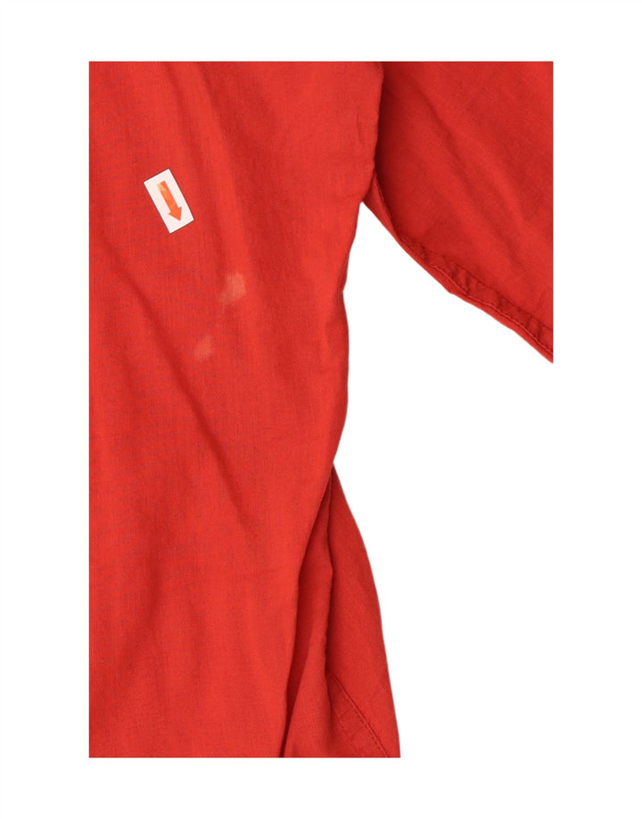 Cămașă pentru bărbați Calvin Klein Jeans, bumbac roșu 2XL