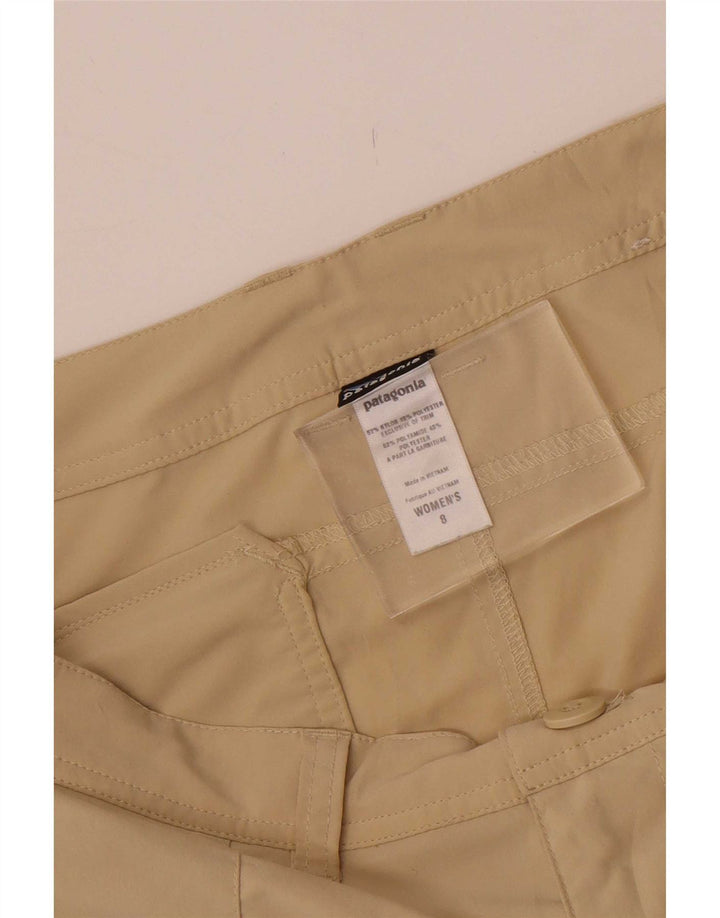 Pantaloni scurti chino Patagonia pentru femei US 8 Medium W32 Beige Nylon