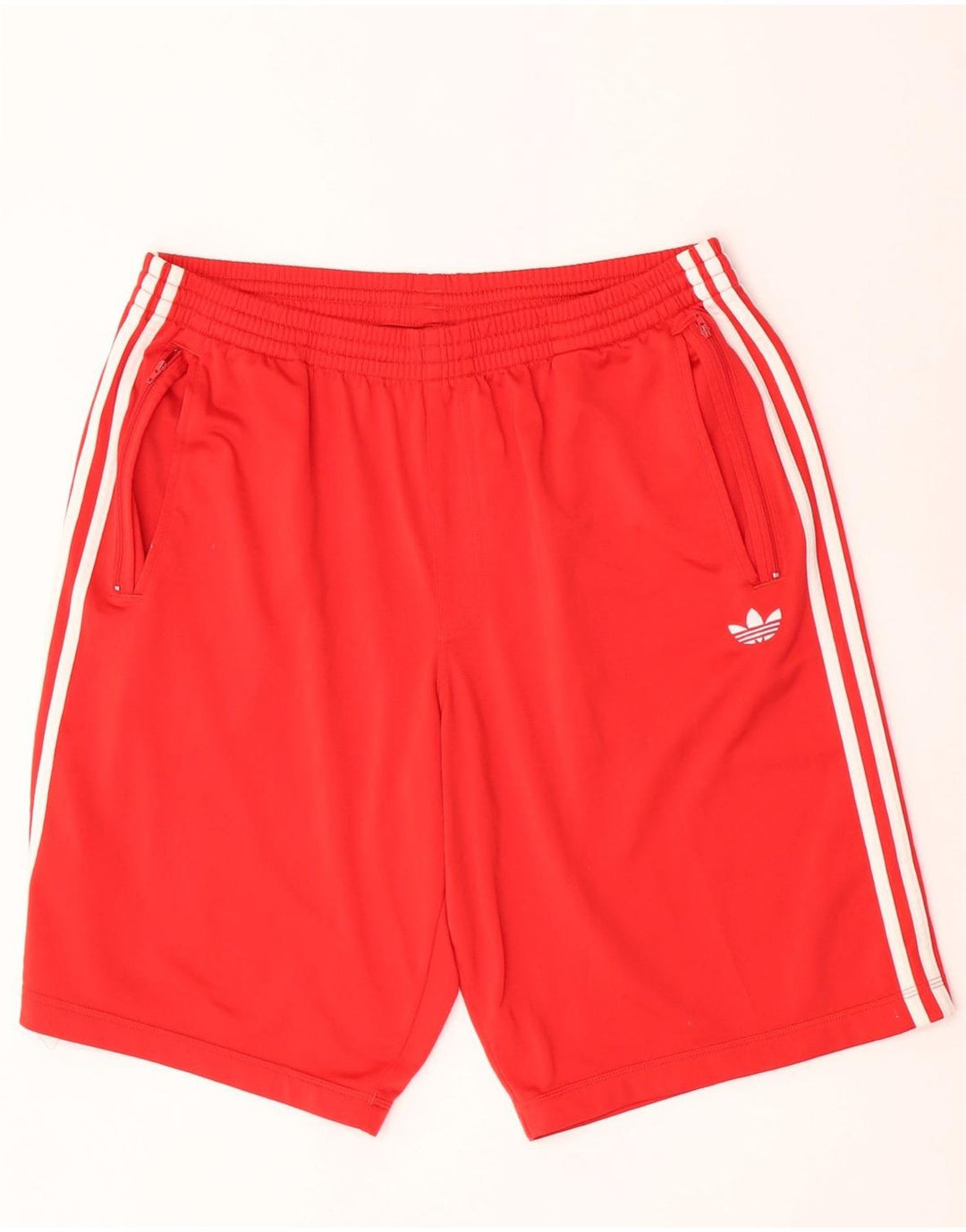 Pantaloni scurți sport pentru bărbați Adidas XL poliester roșu
