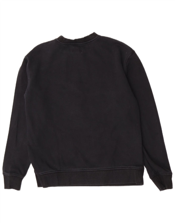 Hanorac pentru femei Tommy Hilfiger, cu ajustare normală, pulover, bumbac mediu negru