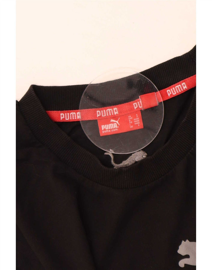 Tricou grafic Puma pentru bărbați Top Small Negru