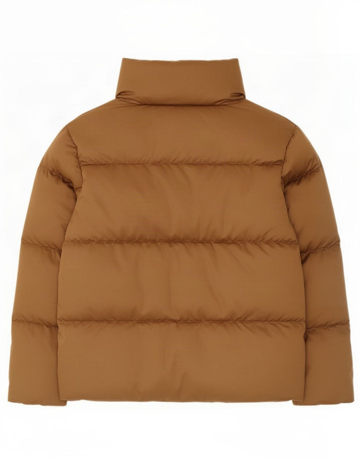 Jachetă căptușită supradimensionată pentru femei de weekend Max Mara UK 6 XS poliester maro