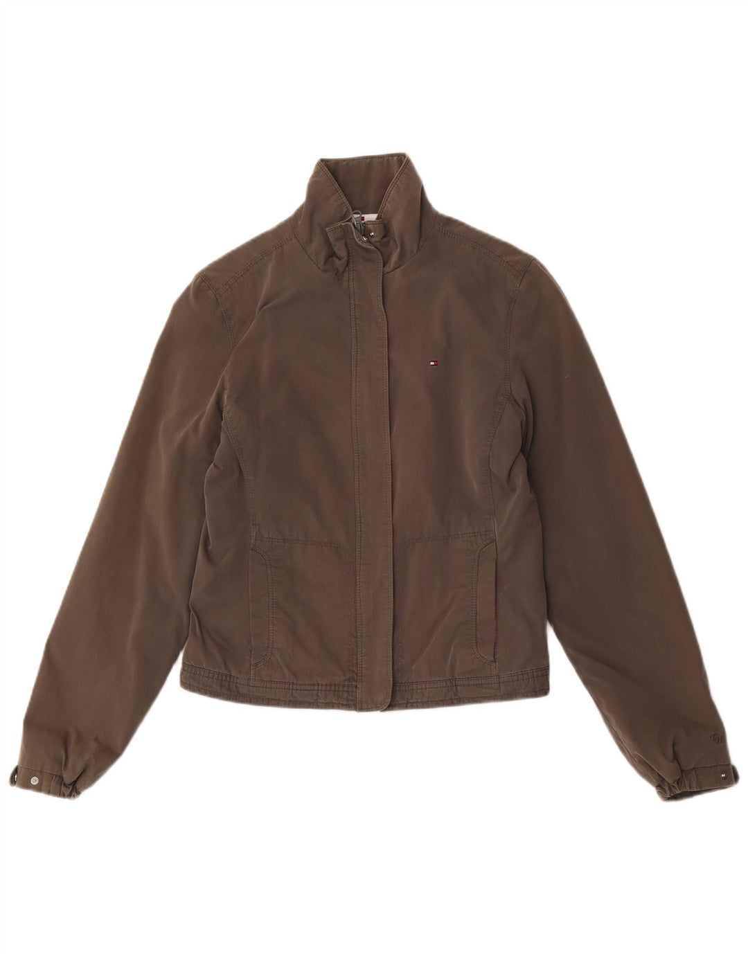 Geacă bomber pentru femei Tommy Hilfiger UK 10 Small Gri Poliester