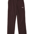 Pantaloni de trening Puma pentru bărbați, maro, poliester color bloc