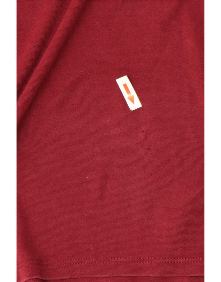 Top femeie Zara mânecă 3/4 UK 18 XL roșu