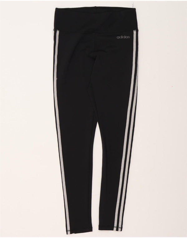 Leggings Climalite ADIDAS pentru femei UK 12/14 Poliester mediu negru
