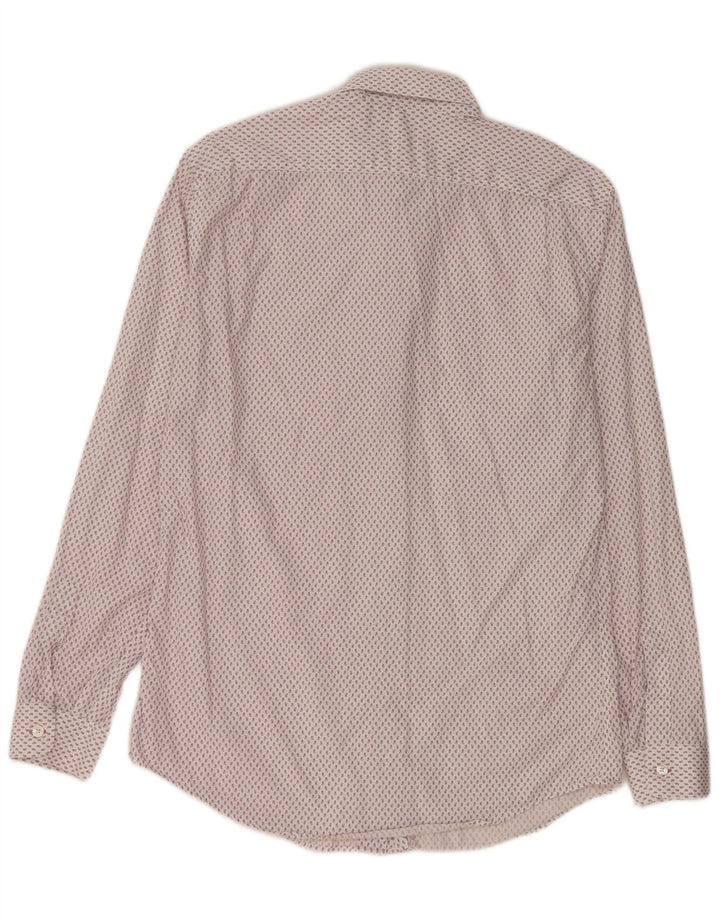 Cămașă bărbați PAUL SMITH Mărimea 15 38 Medium White Paisley