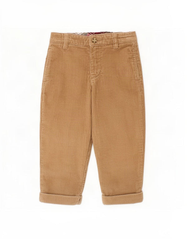 Gap Baby Boys Pantaloni velur 18-24 luni W20 L12 Bej Bumbac
