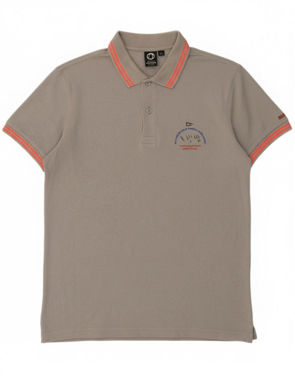 Tricou polo pentru bărbați Murphy & Nye XL bumbac gri