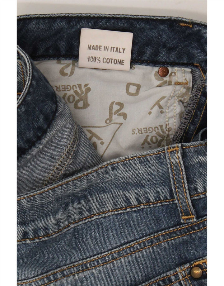 Blugi drepti pentru femei Roy Rogers W28 L33 Bumbac albastru