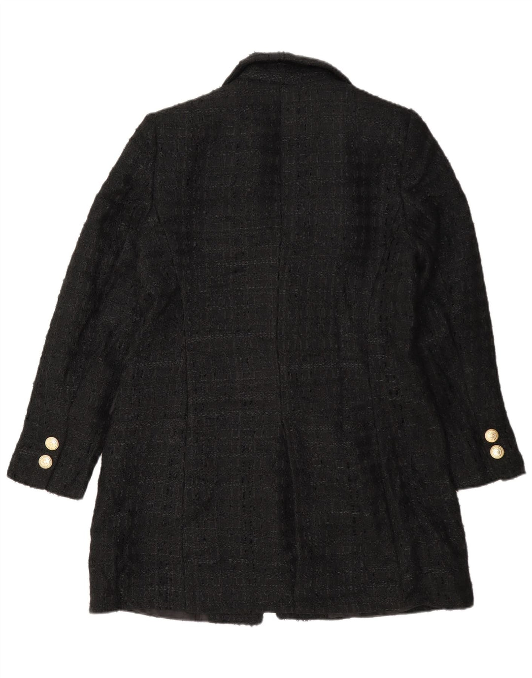 Pardesiu pentru femei Zara UK 16, mare, negru, pete
