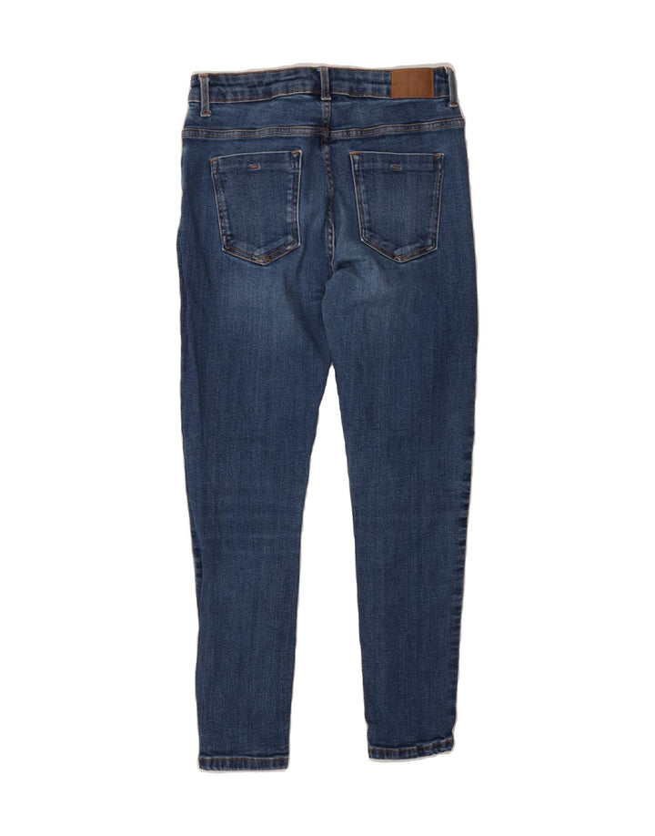 ZARA Womens Skinny Jeans US 8 Medium W30 L28 Navy Blue Vintage Zara and Second-Hand Zara from Messina Hembry 