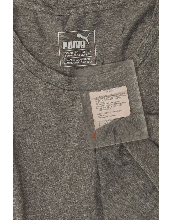 Vestă pentru bărbați PUMA XL, poliester gri