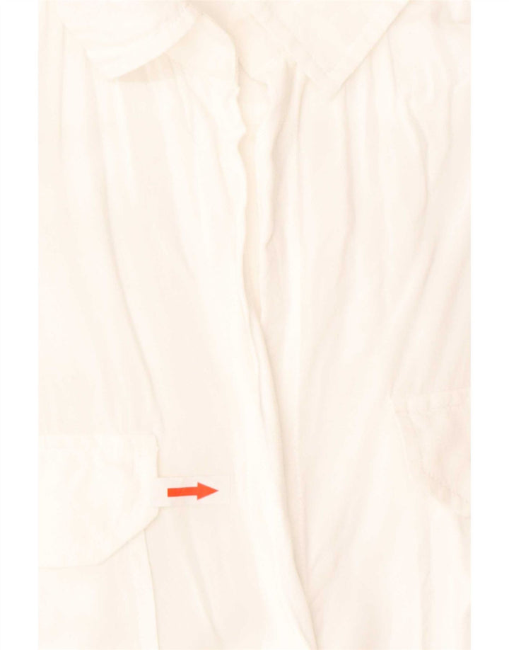 Zara Cămașă pentru femei UK 10 Small White