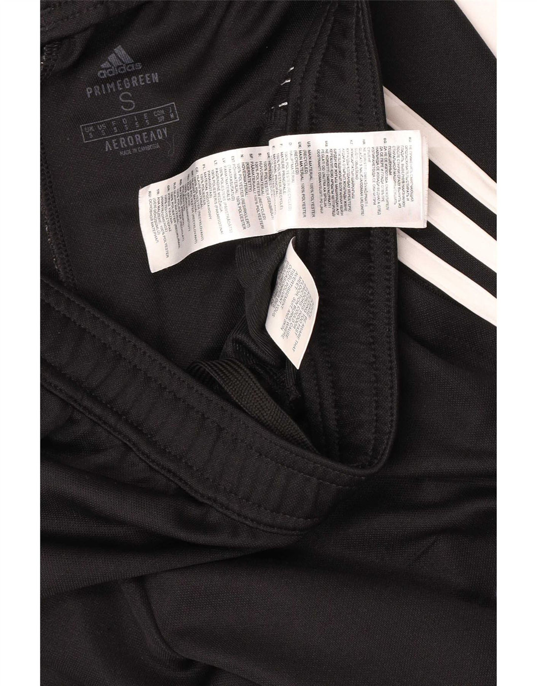Pantaloni de trening Adidas Aeroready pentru bărbați, poliester negru mic
